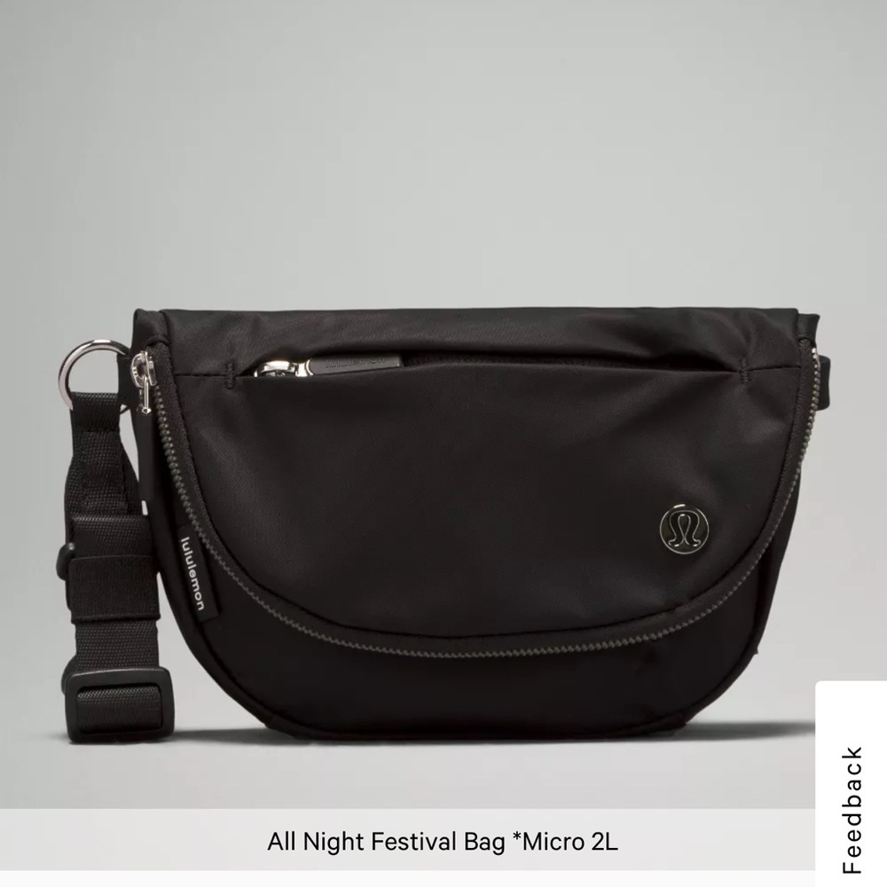 lululemon athletica Black Belt Bag